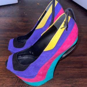 Giuseppe Zanotti E37030 Sky High Wedge Heel